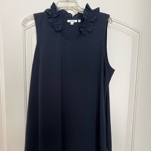 Chico's Navy Sleeveless Mini Dress